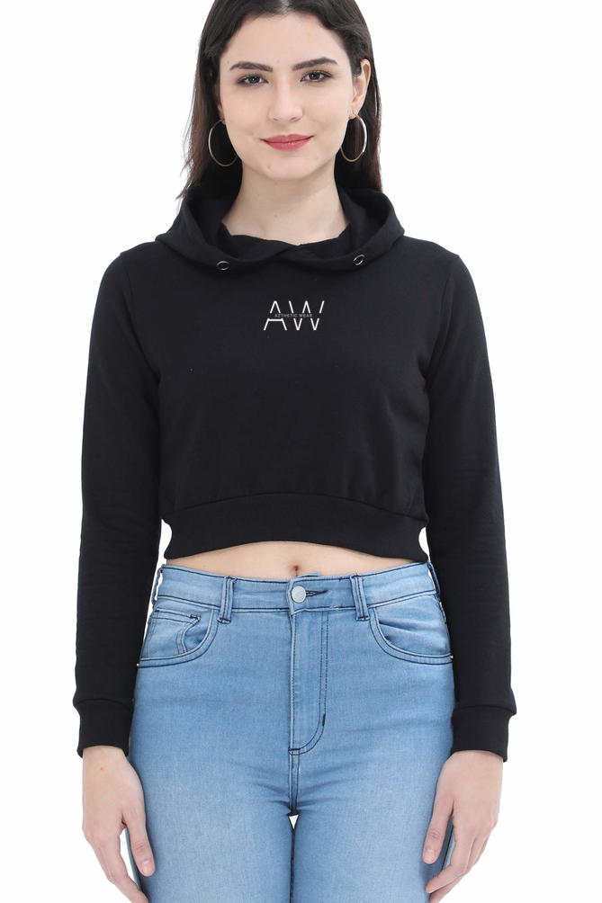 Premium Crop Top Hoodie